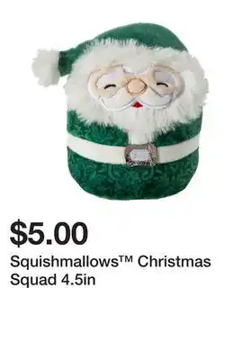 Five Below Squishmallows christmas squad 4.5in offer