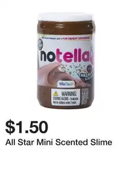 Five Below All star mini scented slime offer