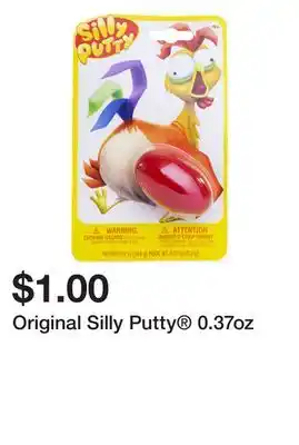 Five Below Original silly putty 0.37oz offer