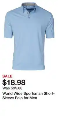 Cabela's World wide sportsman short-sleeve polo for men offer