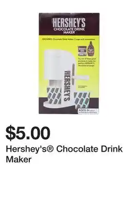 Five Below Hershey's chocolate drink maker offer