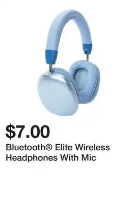 Five Below Bluetooth elite wireless headphones with mic offer