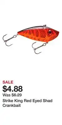 Cabela's Strike king red eyed shad crankbait offer