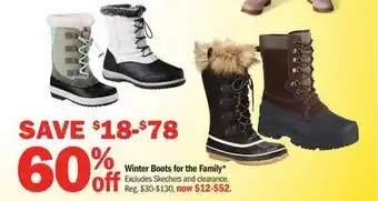 Meijer Winter boots for the family offer