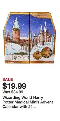 BJ’s Wizarding world harry potter magical minis advent calendar with 24 surprise gifts offer