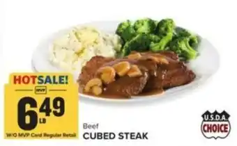 Food Lion Beef Cubed Steak offer