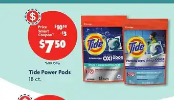 Family Dollar Tide power pods offer