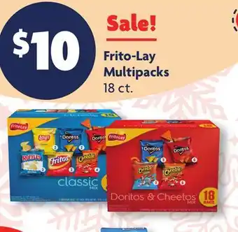 Family Dollar Frito-lay multipacks offer