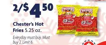 Family Dollar Chester's hot fries offer