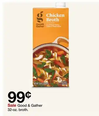 Target Good & gather offer