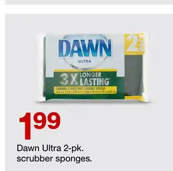 Target Dawn ultra 2-pk. scrubber sponges offer