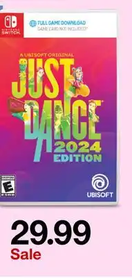 Target Just dance 2024 edition offer