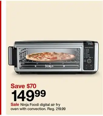 Target Ninja foodi digital air fry oven with convection offer