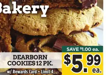 Dearborn Market Dearborn cookies offer