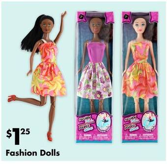 Dollar Tree Fashion dolls offer