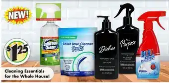 Dollar Tree Cleaning essentials the whole house! offer