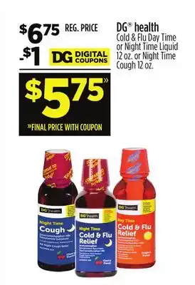 Dollar General Dg health offer