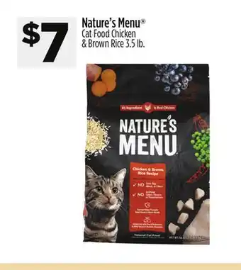 Dollar General Nature's menu offer