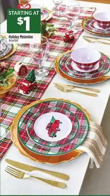 Dollar General Holiday melamine offer