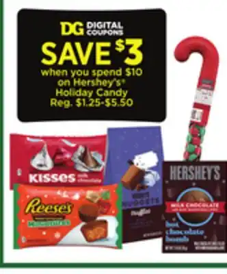 Dollar General Hershey's holiday candy offer