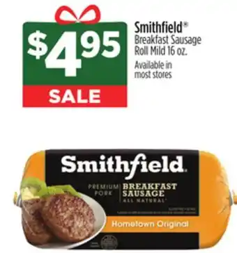 Dollar General Smithfield breakfast sausage roll mild offer