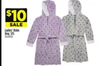 Dollar General Ladies' robe offer