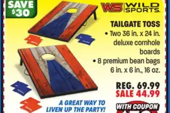 Big 5 Wild sports tailgate toss offer