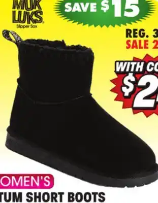 Big 5 Muk luks tatum short women's boots offer