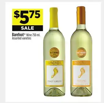 Dollar General Barefoot wine offer