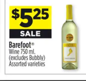 Dollar General Barefoot wine offer