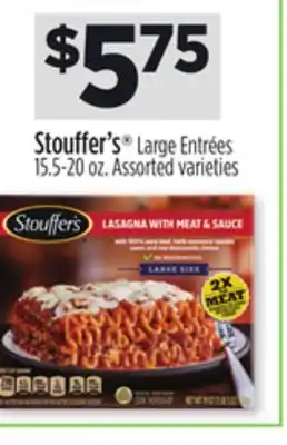 Dollar General Stouffer's large entrées offer