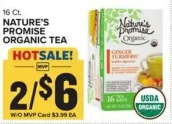 Food Lion NATURE'S PROMISE ORGANIC TEA offer