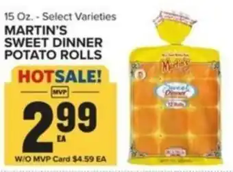Food Lion MARTIN'S SWEET DINNER POTATO ROLLS offer