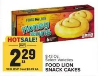Food Lion FOOD LION SNACK CAKES offer