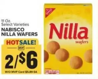 Food Lion NABISCO NILLA WAFERS offer