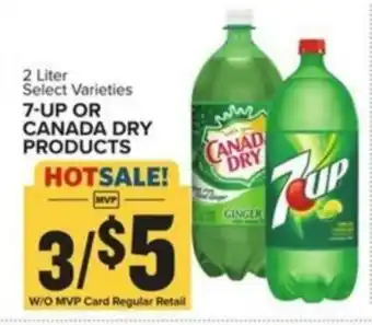 Food Lion 7-UP OR CANADA DRY PRODUCTS offer