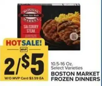 Food Lion BOSTON MARKET FROZEN DINNERS offer