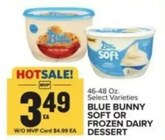 Food Lion BLUE BUNNY SOFT OR FROZEN DAIRY DESSERT offer