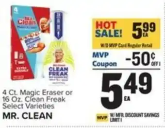 Food Lion MR. CLEAN offer