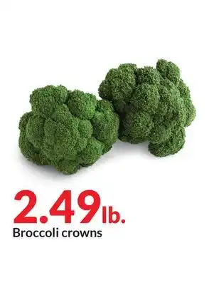 Hy-Vee Broccoli crowns offer