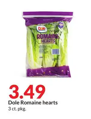 Hy-Vee Dole romaine hearts offer