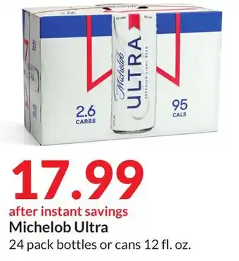 Hy-Vee Michelob ultra offer