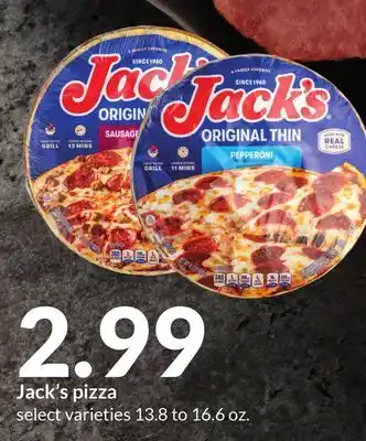 Hy-Vee Jack's pizza offer