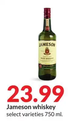 Hy-Vee Jameson whiskey offer