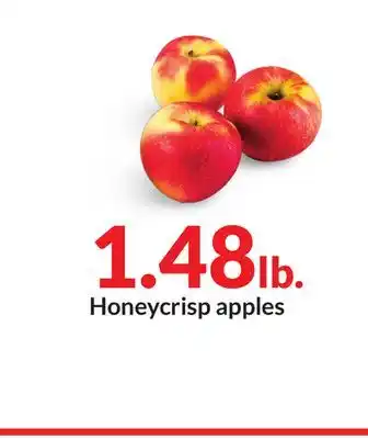 Hy-Vee Honeycrisp apples offer