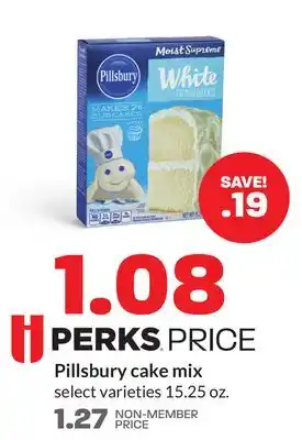 Hy-Vee Pillsbury cake mix offer