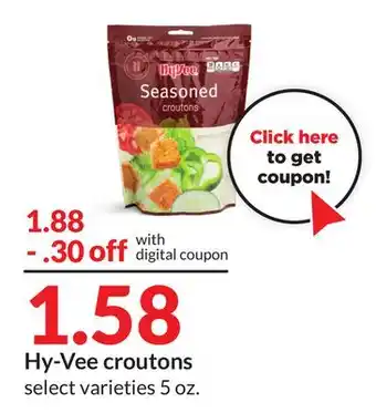 Hy-Vee Hy-vee croutons offer