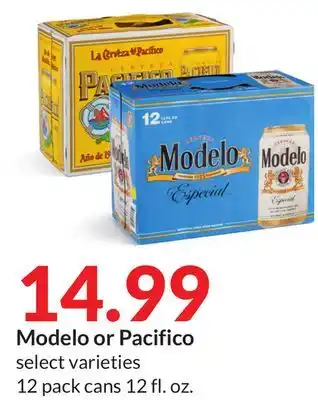 Hy-Vee Modelo or pacifico offer