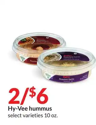 Hy-Vee Hy-vee hummus offer