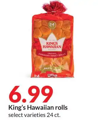 Hy-Vee King's hawaiian rolls offer
